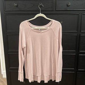 Michael Stars - Crew Neck Sweater - Pink Size XL